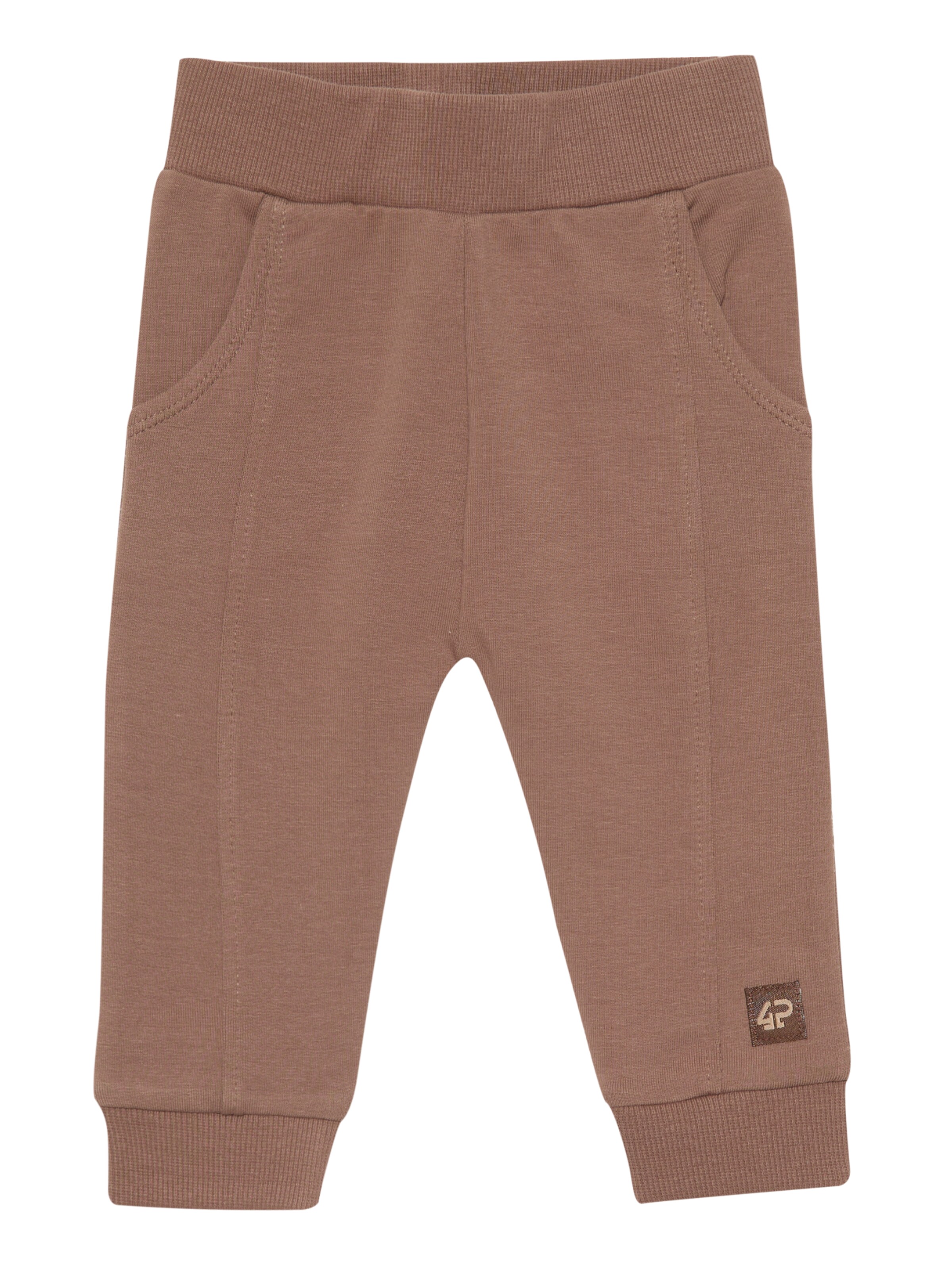 4PRESIDENT Slimfit Hose 'Zihan'‌‌‌‌ in Braun: Vorderseite