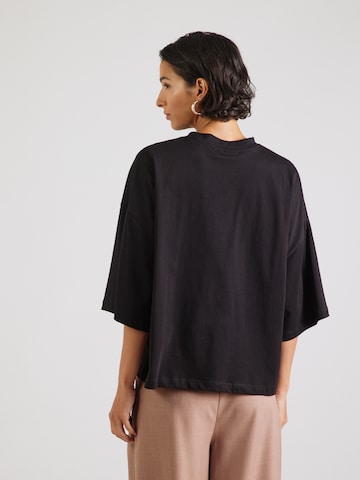 minimum - Camiseta talla grande 'Mira' en negro