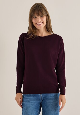 CECIL Pullover in Lila: Vorderseite