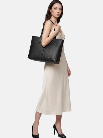 Borsa a spalla 'Borsa a Spalla Donna Pelle Genuina Virginia Rhinè 43x31 cm' di Virginia Rhinè in nero