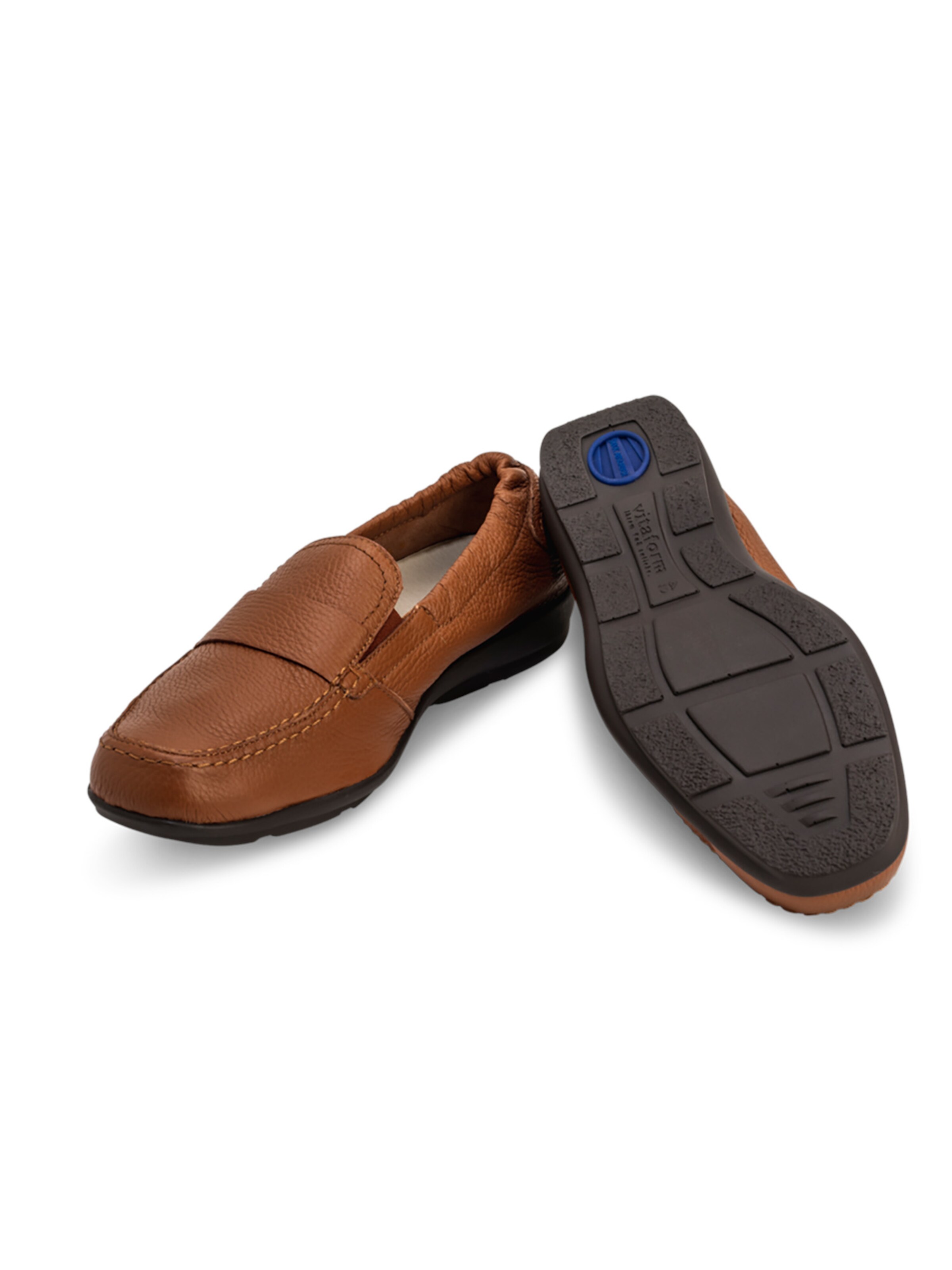 VITAFORM Mokassin in Braun