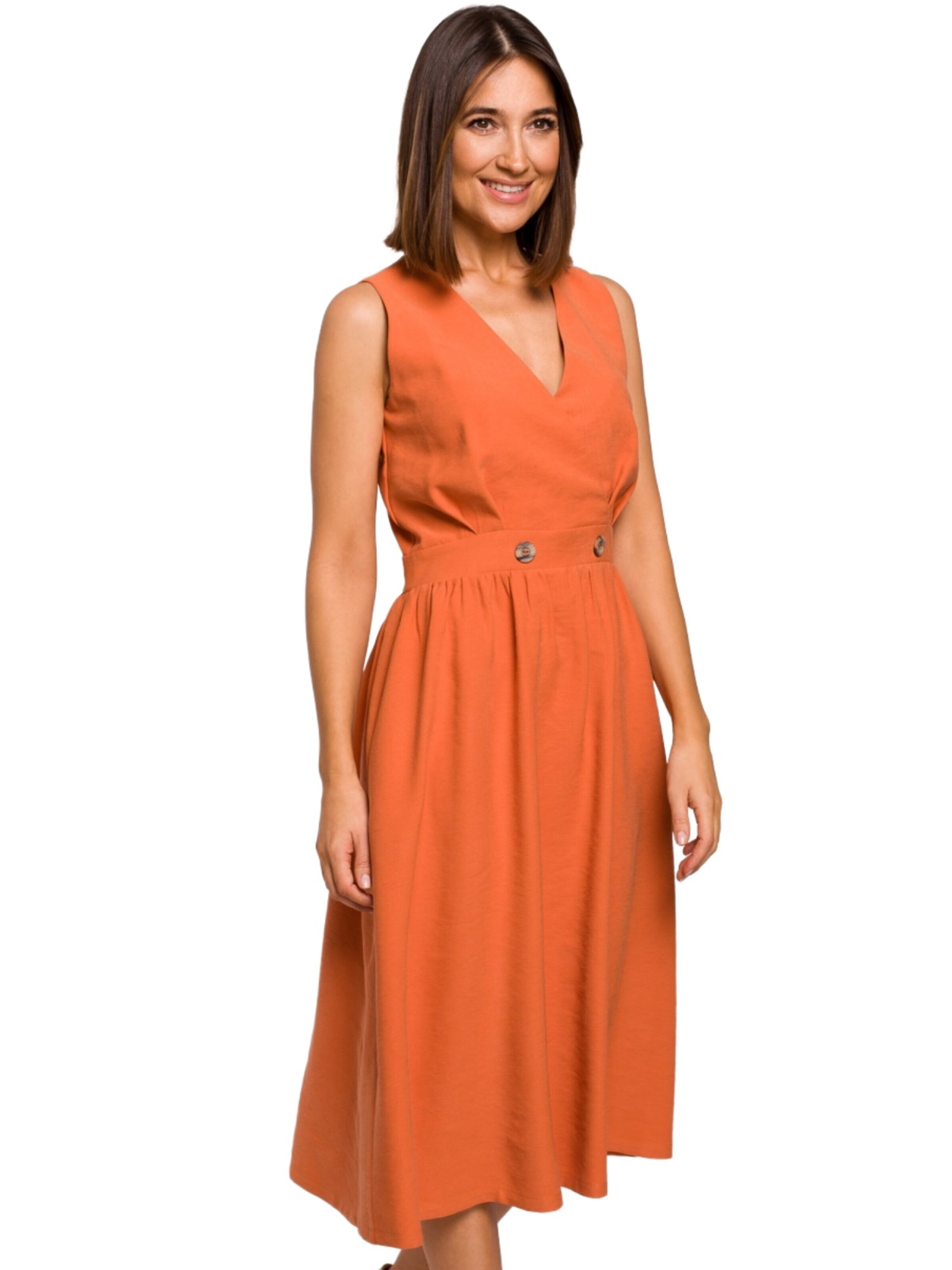 Stylove Dress 'Dress 144840' in Orange: front