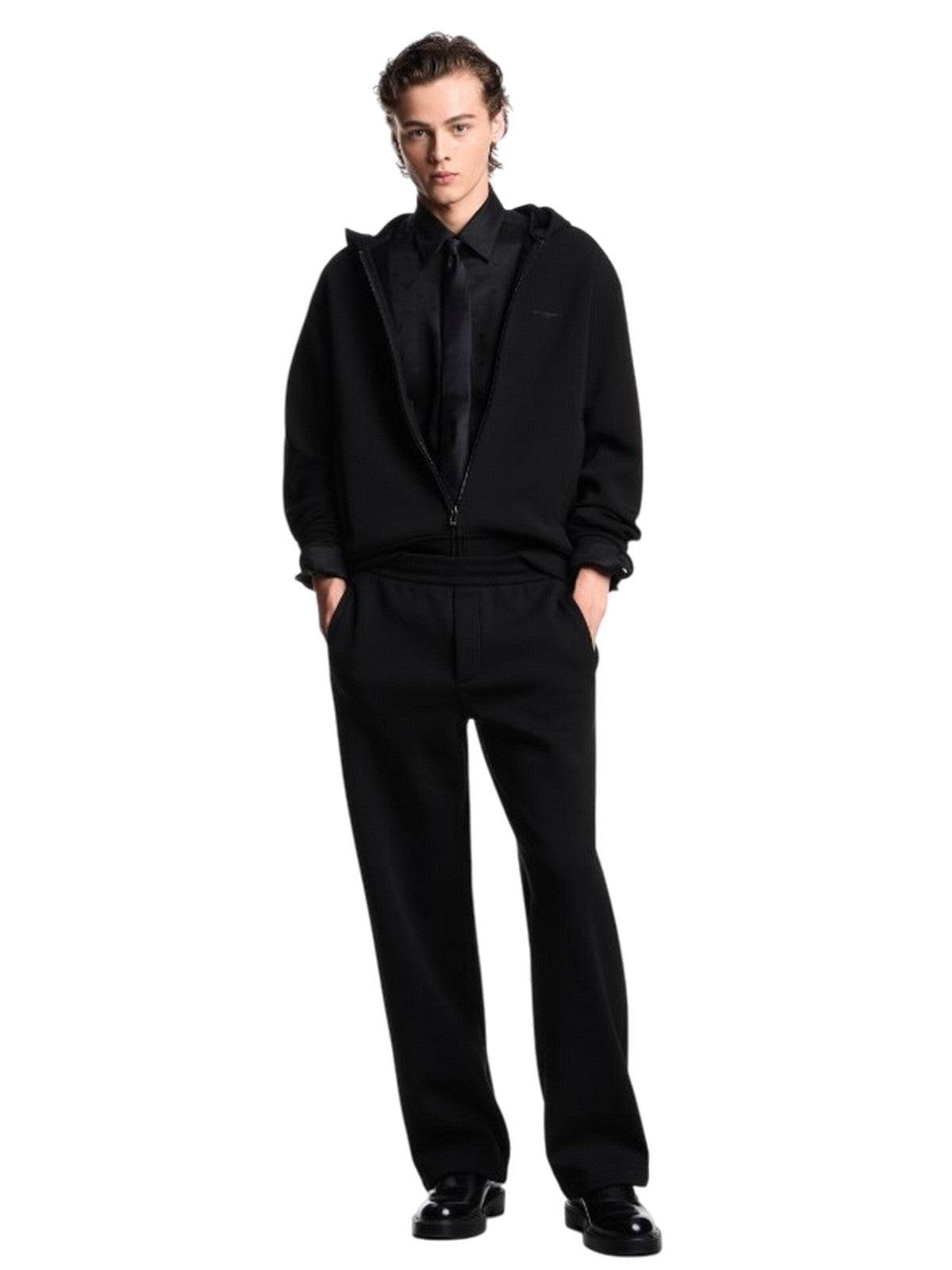 Giacca di felpa di Emporio Armani in nero