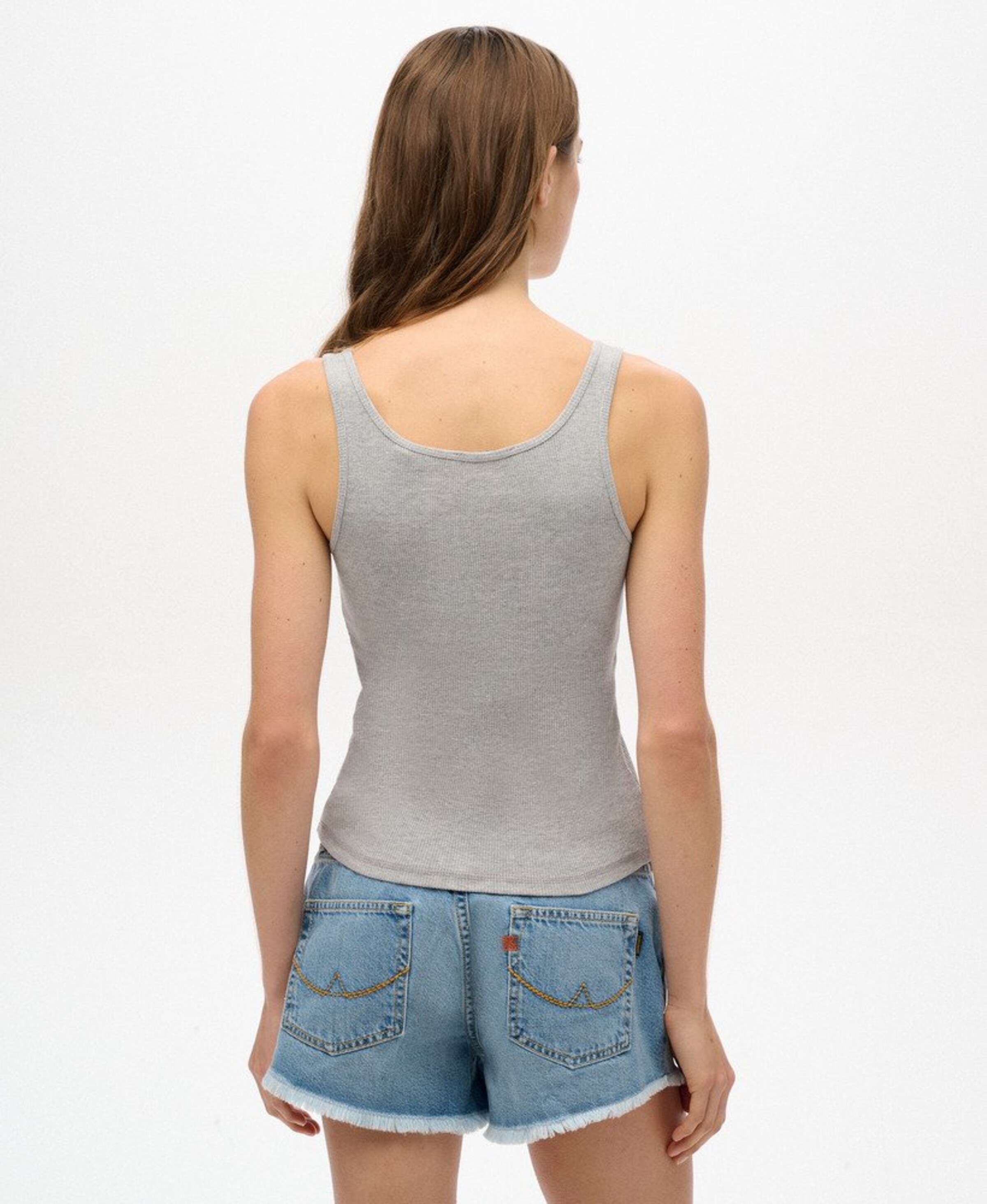 Superdry & Co Top 'Athletic Essential' in Grau