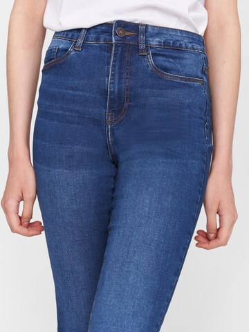 Noisy may Flared Jeans 'Sallie' in Blauw