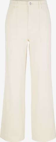 TOM TAILOR DENIM Wide leg Jeans in Beige: front