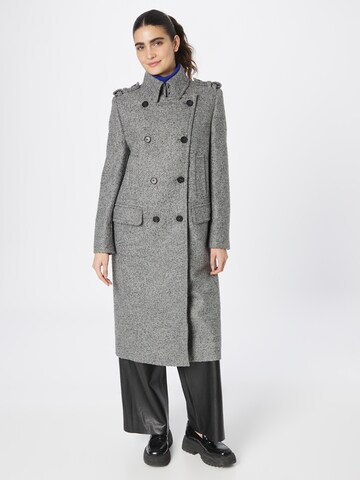 DRYKORN Between-Seasons Coat 'Hawdon' in Grey: front