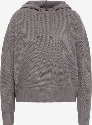 myMo ROCKS Pullover in Grau: front
