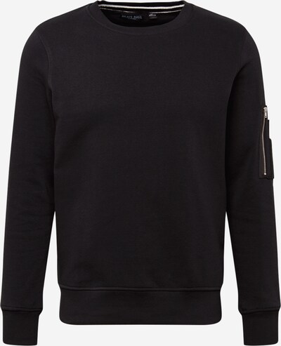 BRAVE SOUL Sweat-shirt en noir, Vue avec produit