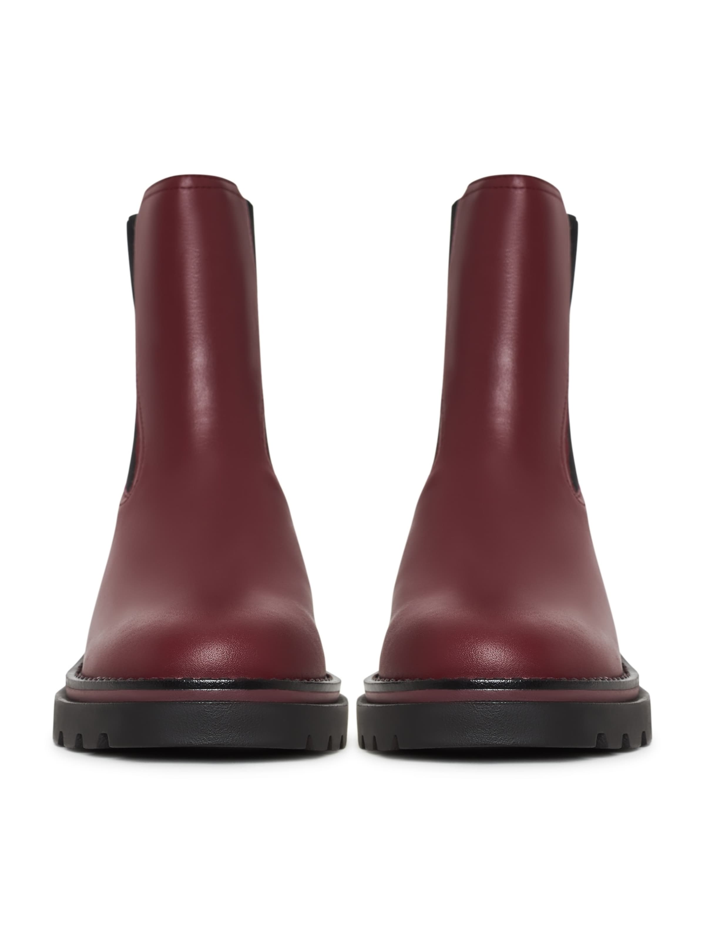 CESARE GASPARI Booties in Red