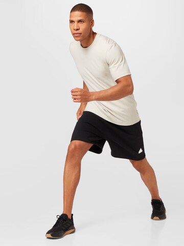 T-Shirt fonctionnel 'Parley Run For The Oceans' ADIDAS SPORTSWEAR en beige