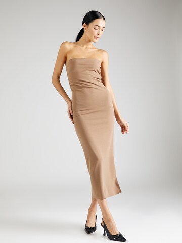 River Island Dress in Brown: front