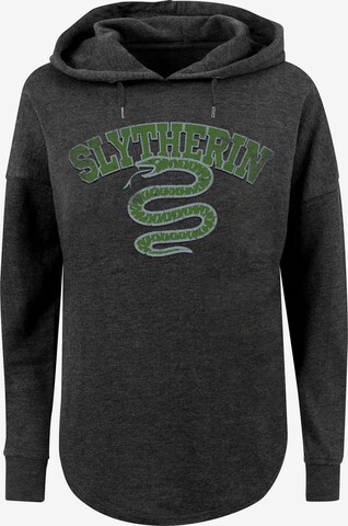 Sweat-shirt 'Harry Potter Slytherin Sport Emblem' F4NT4STIC en gris : devant