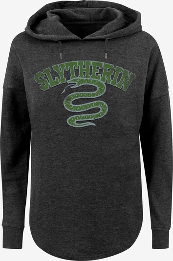 Felpa 'Harry Potter Slytherin Sport Emblem' F4NT4STIC di colore grigio scuro / verde, Visualizzazione prodotti
