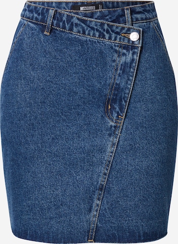 Missguided Spódnica w kolorze niebieski: przód