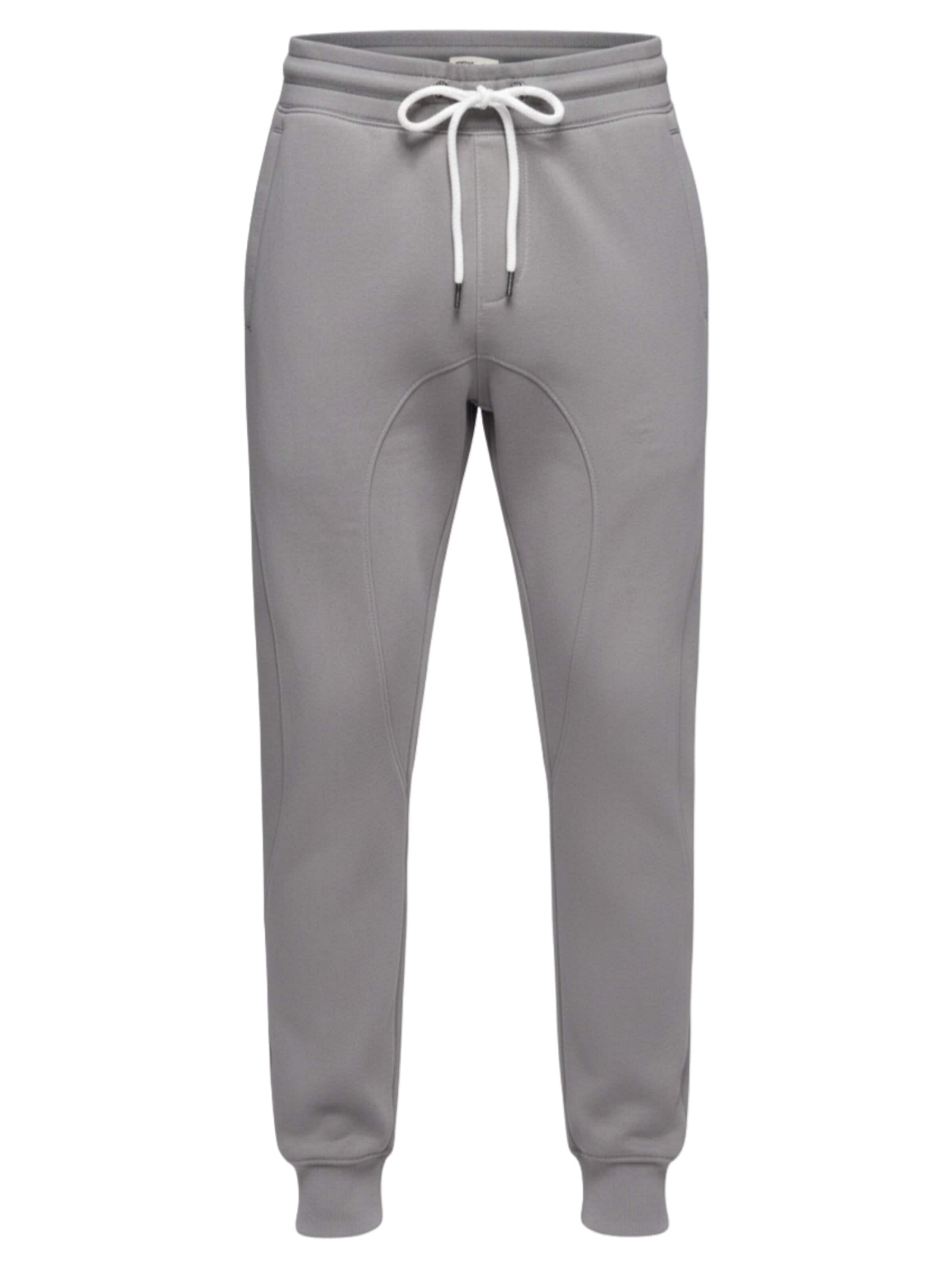 Pantalon de sport Ombre en gris : devant
