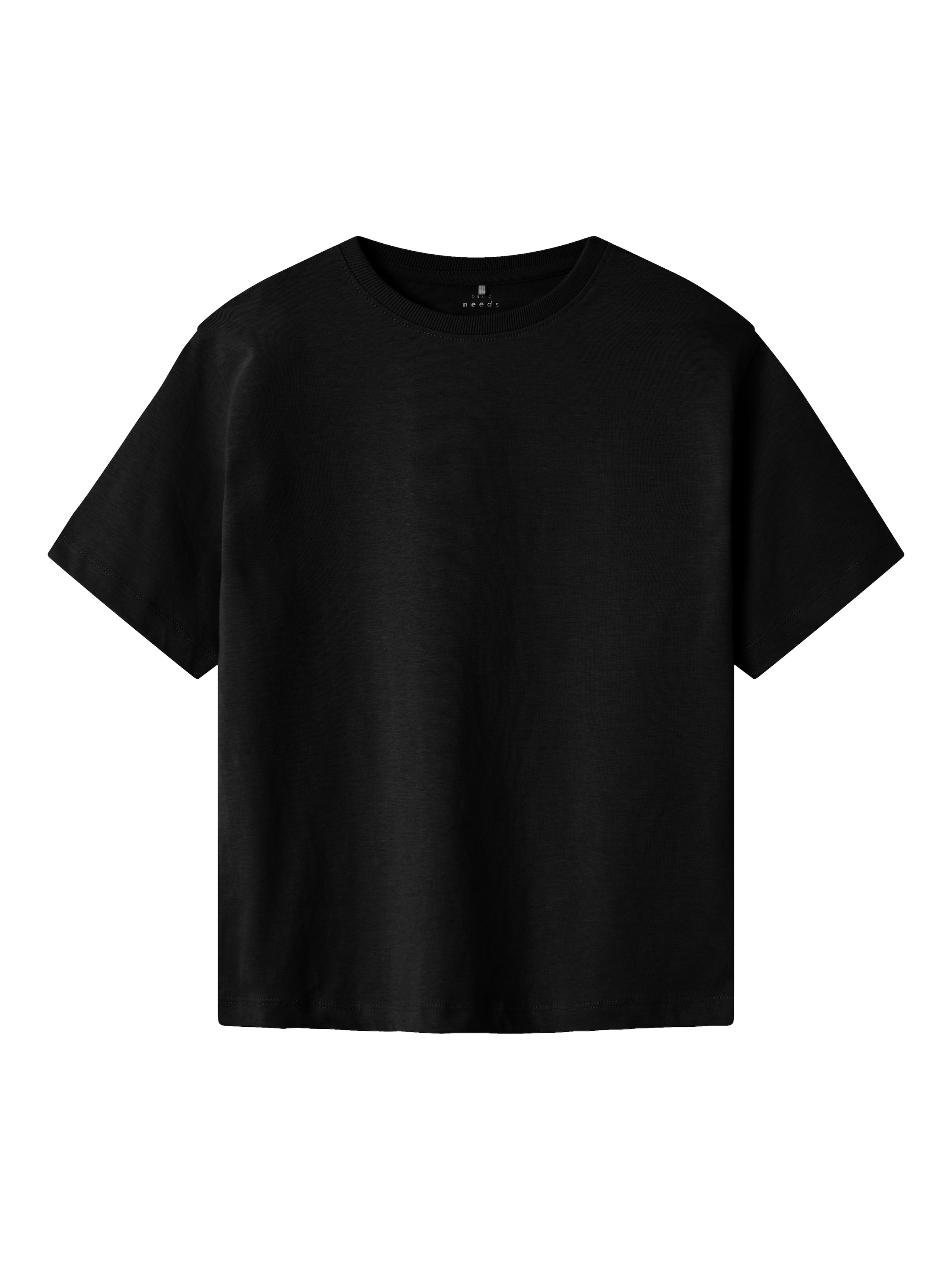 NAME IT - Camiseta 'Vobbo' en negro: frente