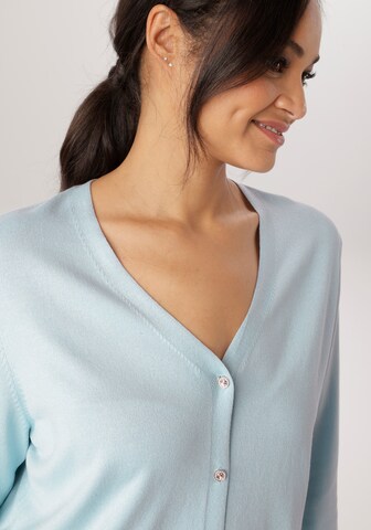 Aniston Knit Cardigan in Blue