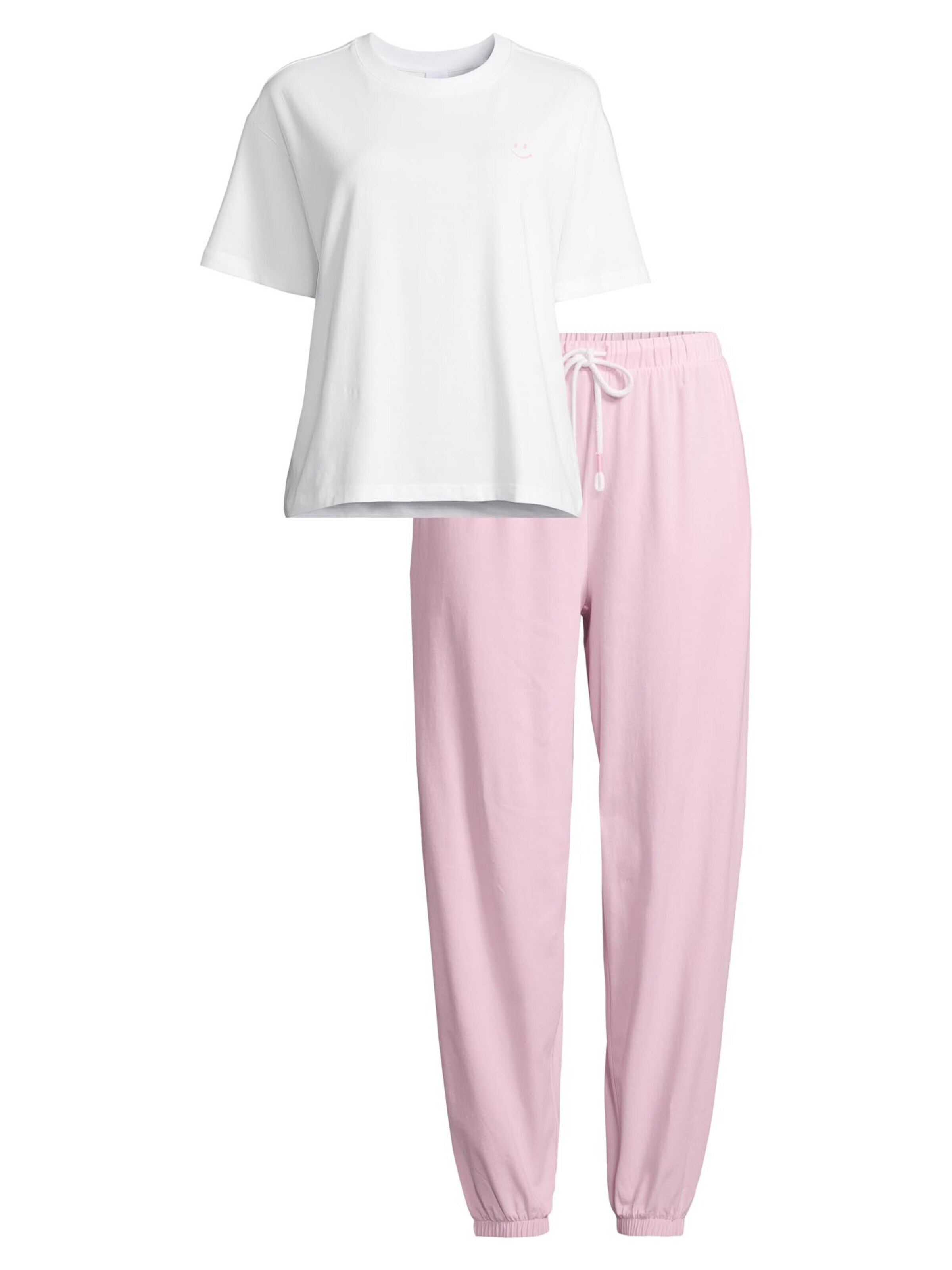 Mey Pyjama 'Solid Love'‌‌‌‌‌‌‌‌ in Pink: Vorderseite