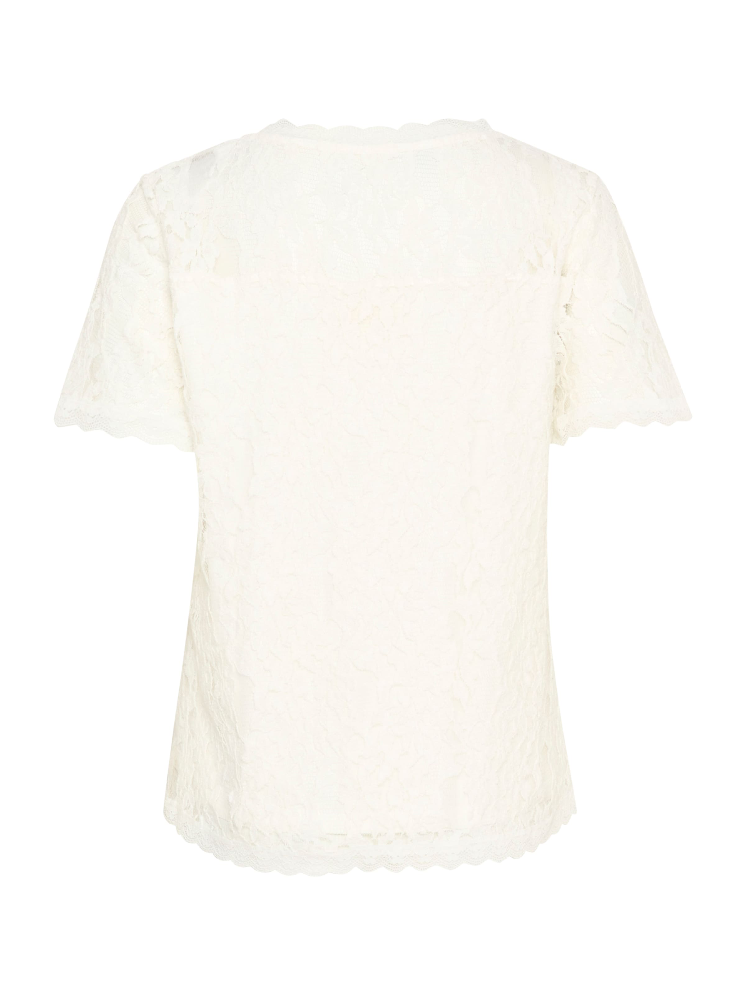 Cream - Blusa 'CR Kit' em branco