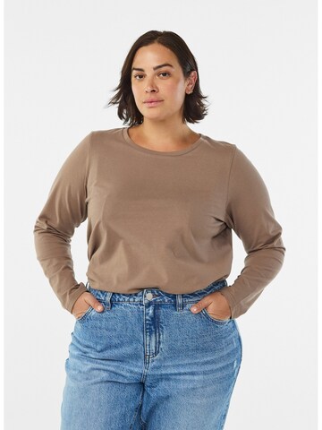 Zizzi Halenka – hnědá: přední strana