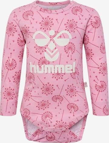 Hummel Rompertje/body in Roze: voorkant