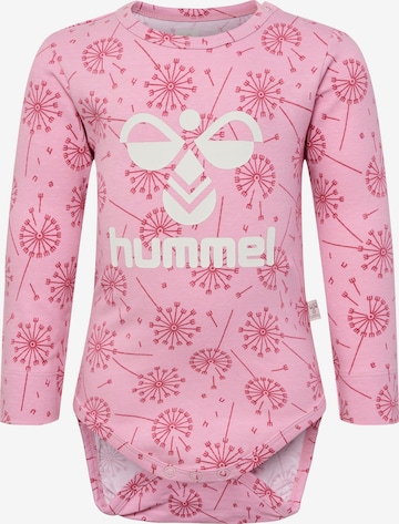 Barboteuse / body Hummel en rose : devant