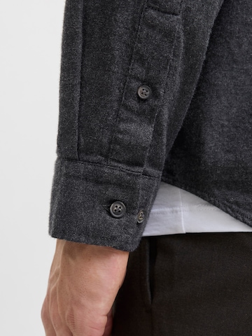 Regular fit Camicia 'JJECLASSIC' di JACK & JONES in grigio