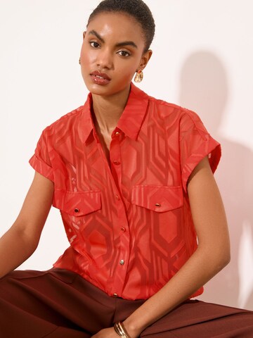 Lipsy Bluse in Rot