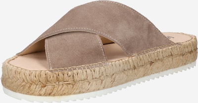espadrij l´originale Mules 'Croisette' in Dark beige, Item view
