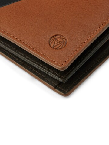 Lucleon Wallet 'Lind' in Brown