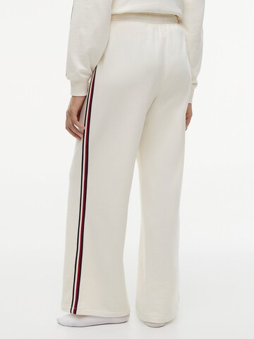 TOMMY HILFIGER Wide leg Παντελόνι σε μπεζ