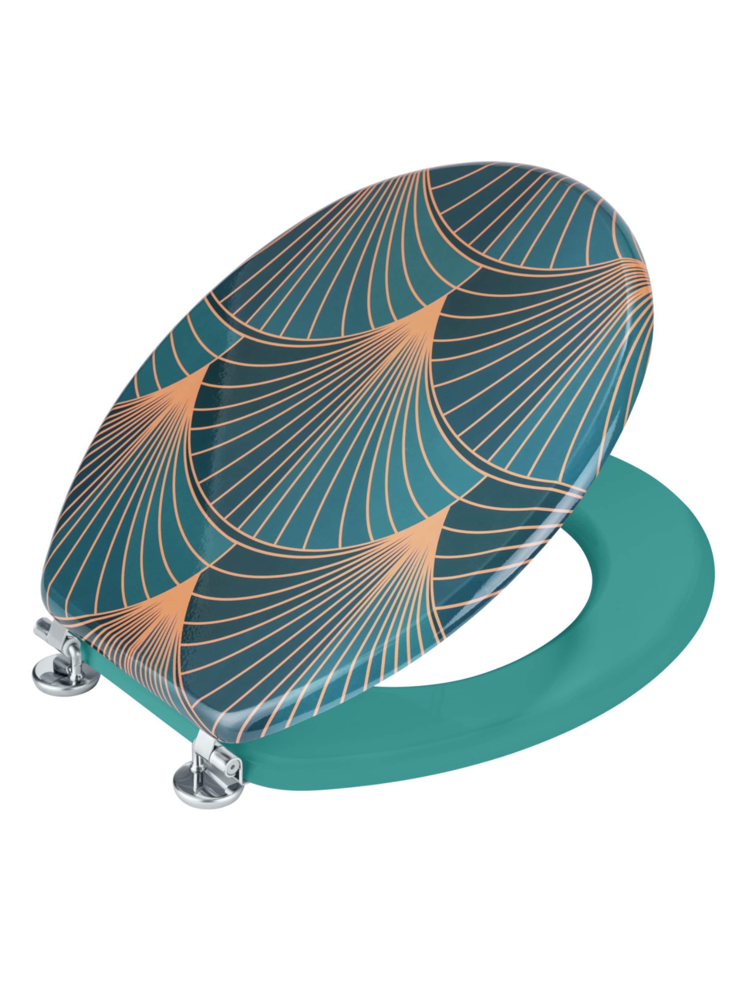 Wenko WC-Sitz 'Pioppo' in Grün