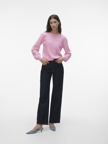 VERO MODA Sweater 'KAMILLE' in Pink