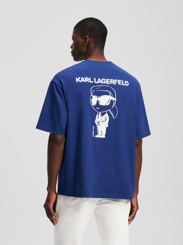 Karl Lagerfeld Tričko - Modrá