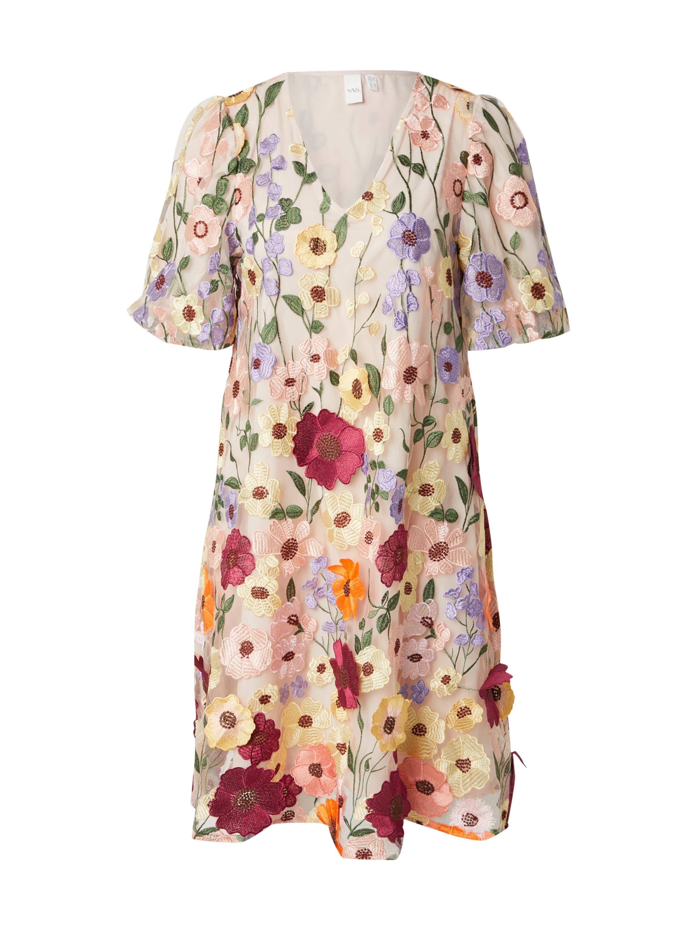 Abito 'YASFlowering' di YAS in beige: frontale
