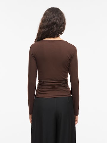 VILA Shirt 'VIGina' in Bruin