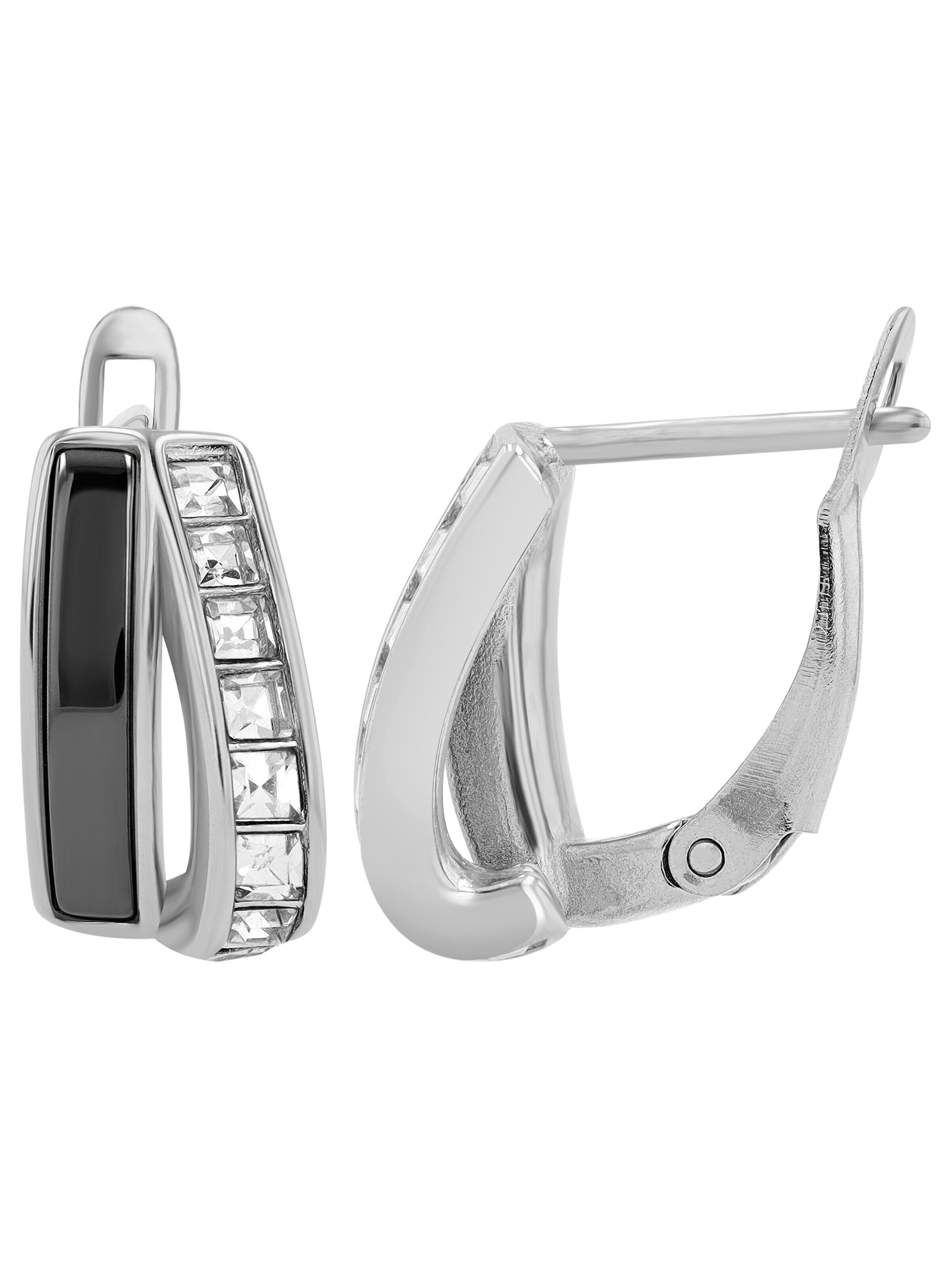 Akzent Earrings 'Doris, langlebig' in Silver