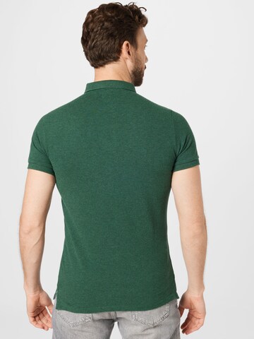 Superdry Poloshirt in Grün