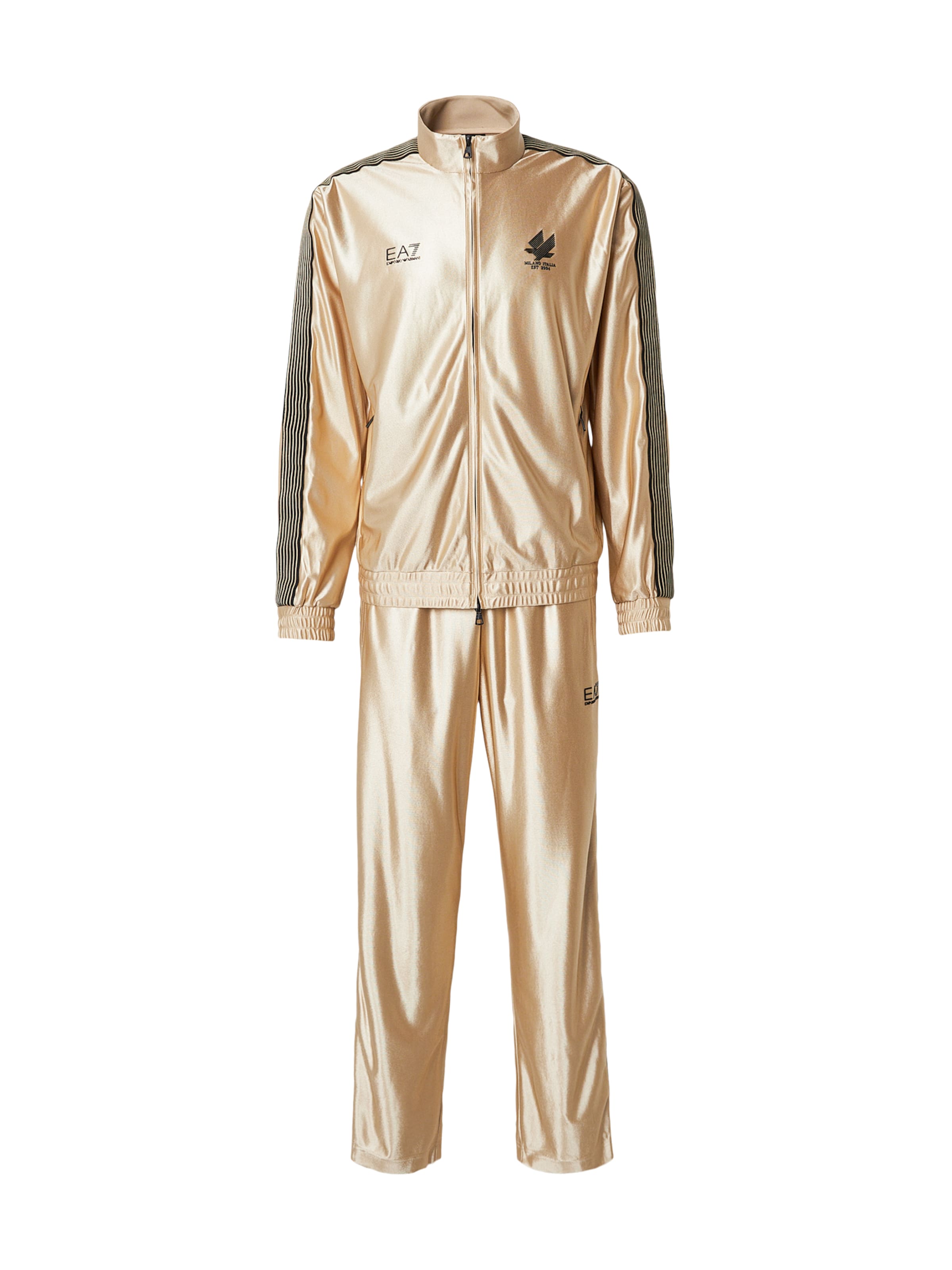 EA7 Emporio Armani Костюм для бега в Золотой / Черный, Обзор товара