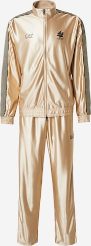 EA7 Emporio ArmaniJogging komplet - zlatna boja: prednji dio