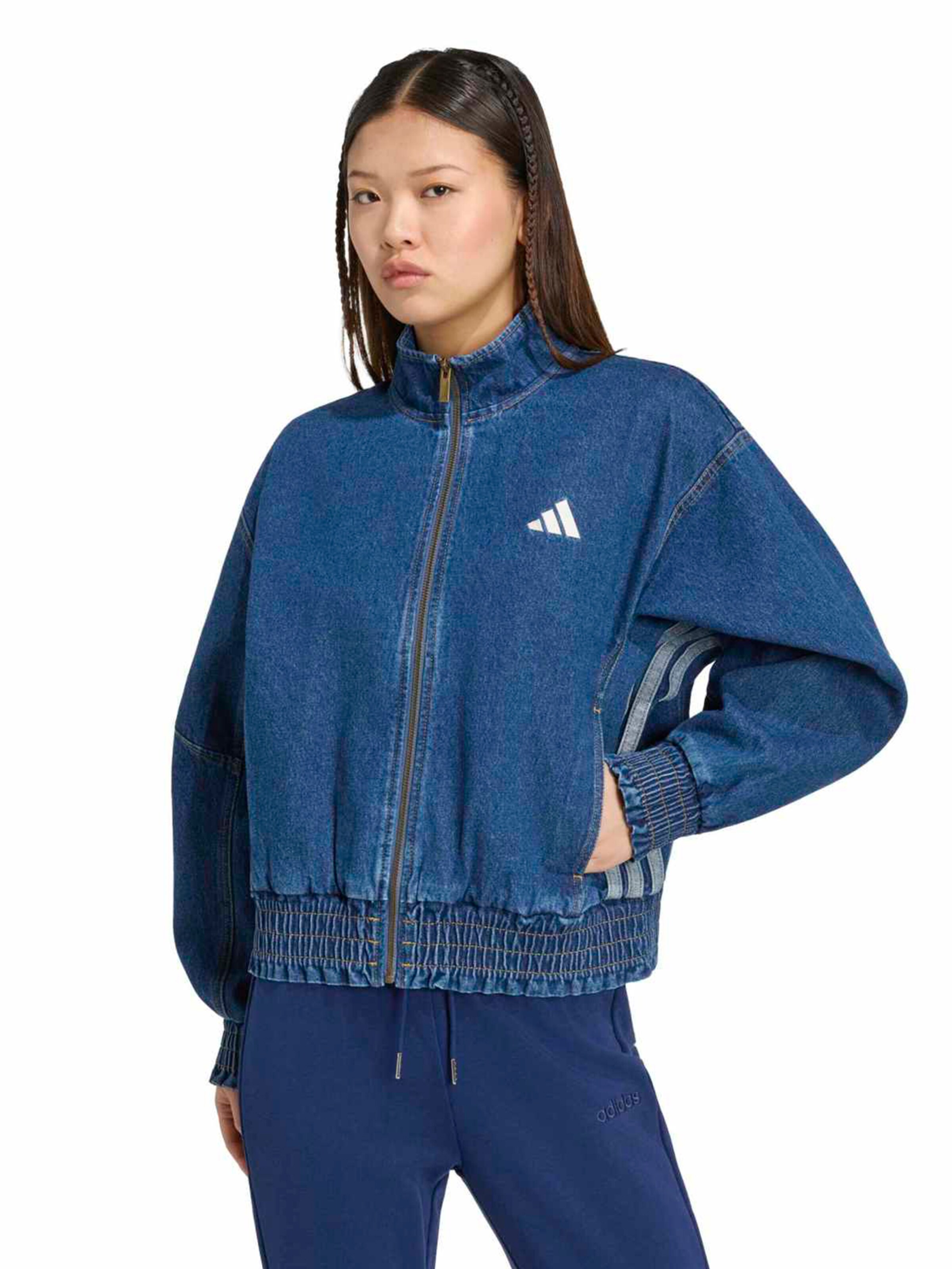 ADIDAS SPORTSWEAR Μπουφάν άσκησης σε μπλε: μπροστά