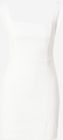 NA-KD Φόρεμα σε λευκό: μπροστά