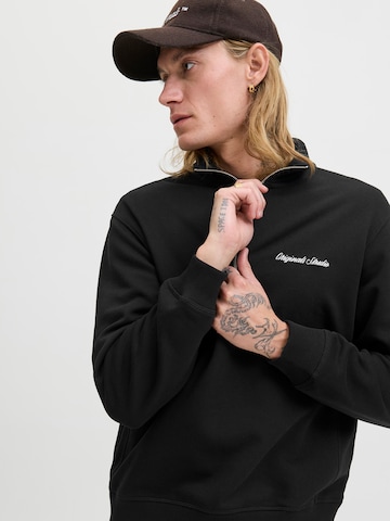JACK & JONES Sweatshirt 'JORNORREBRO' i svart