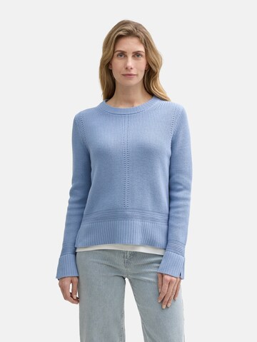 TOM TAILOR Pullover in Blau: Vorderseite