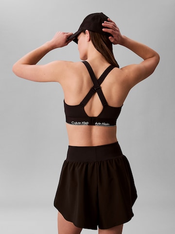 Calvin Klein Sport Bustier Sport bh in Zwart