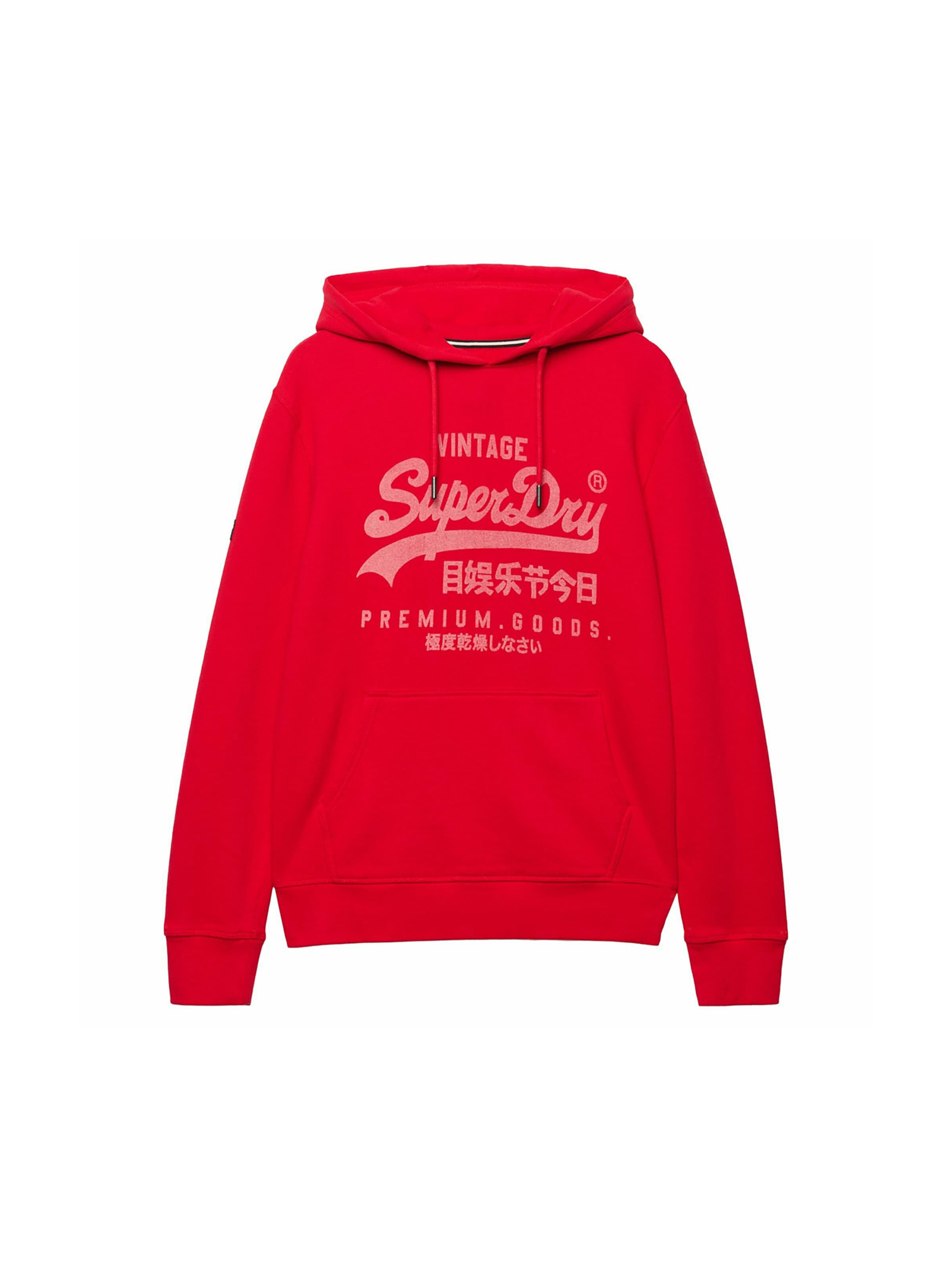 Superdry & Co - Sudadera 'Classic' en rojo: frente