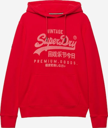 Superdry & Co - Sudadera 'Classic' en rojo: frente