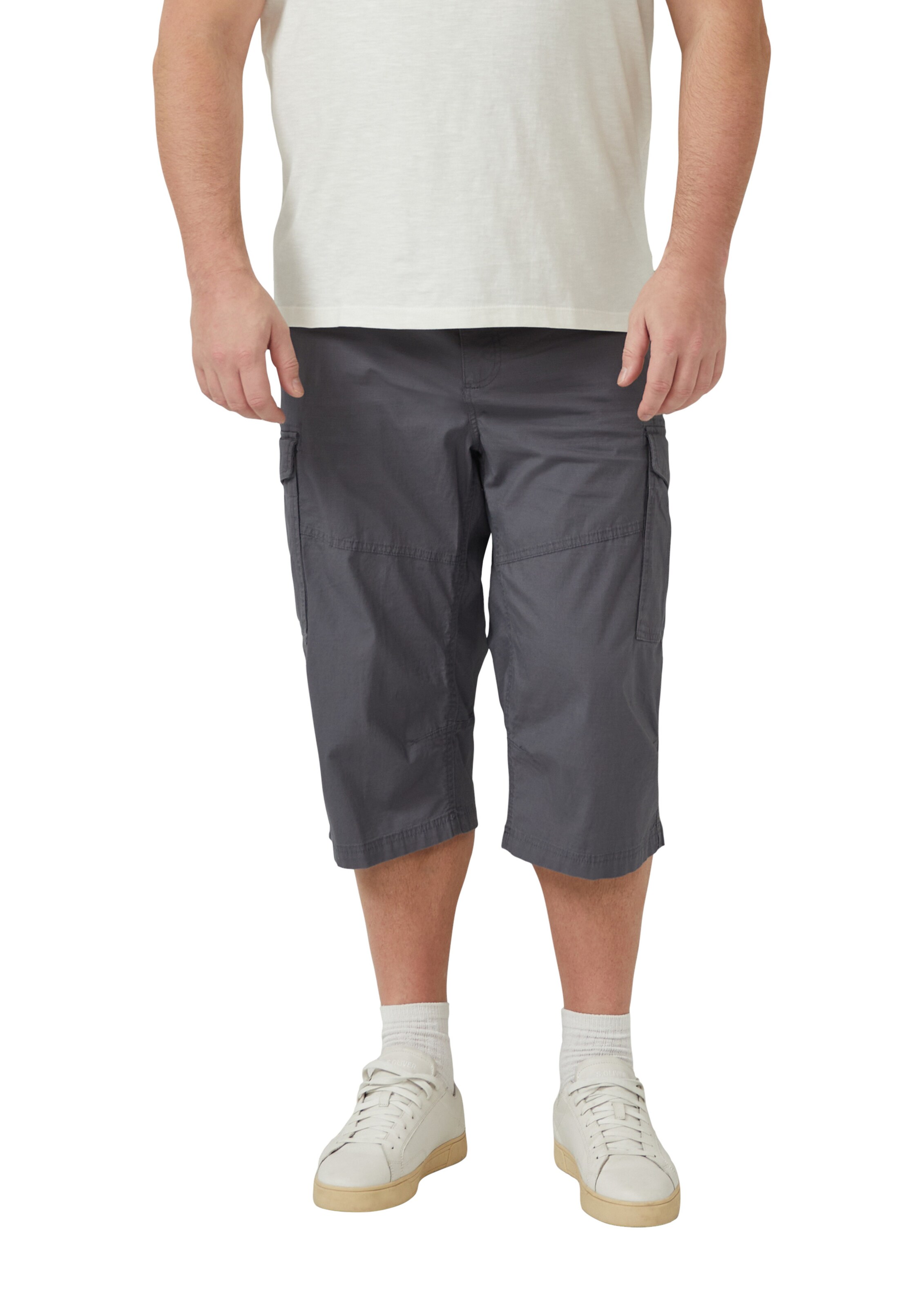 s.Oliver Regular Cargo trousers 'File' in Grey