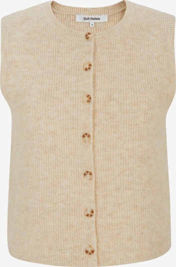 Soft Rebels Vest ' SRAlliy ' in L in graumeliert, Produktansicht